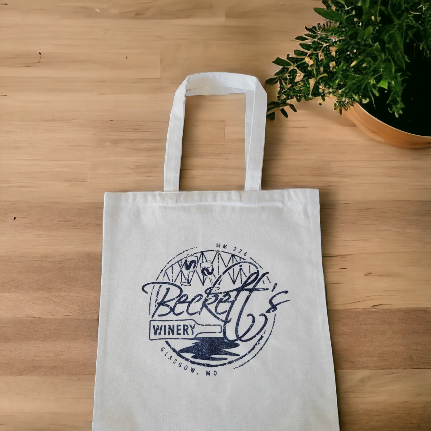 Beckett's Winery Tote Bag